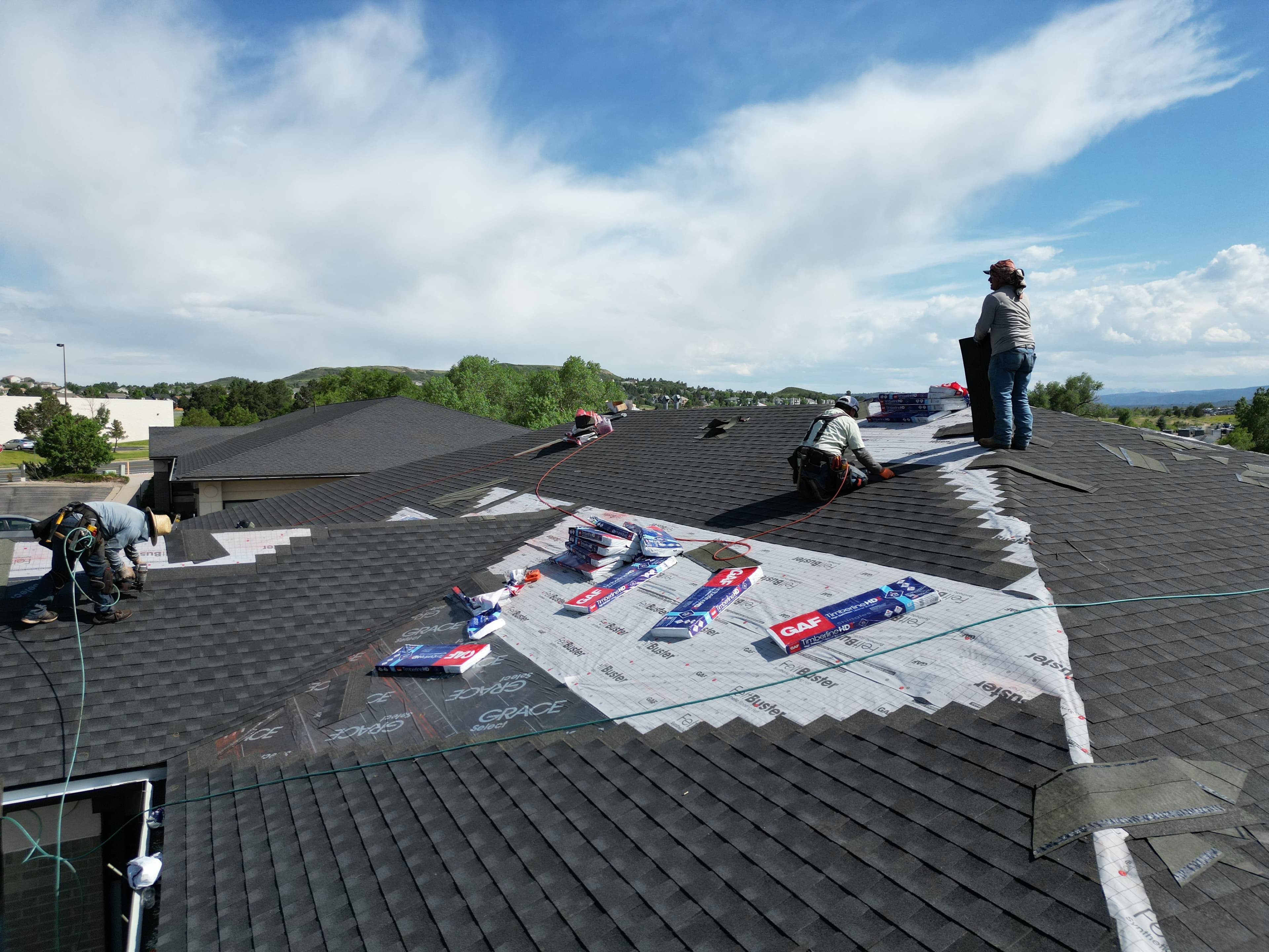 Project Commercial Roof Replacement Done Right with GAF Timberline HDZ image