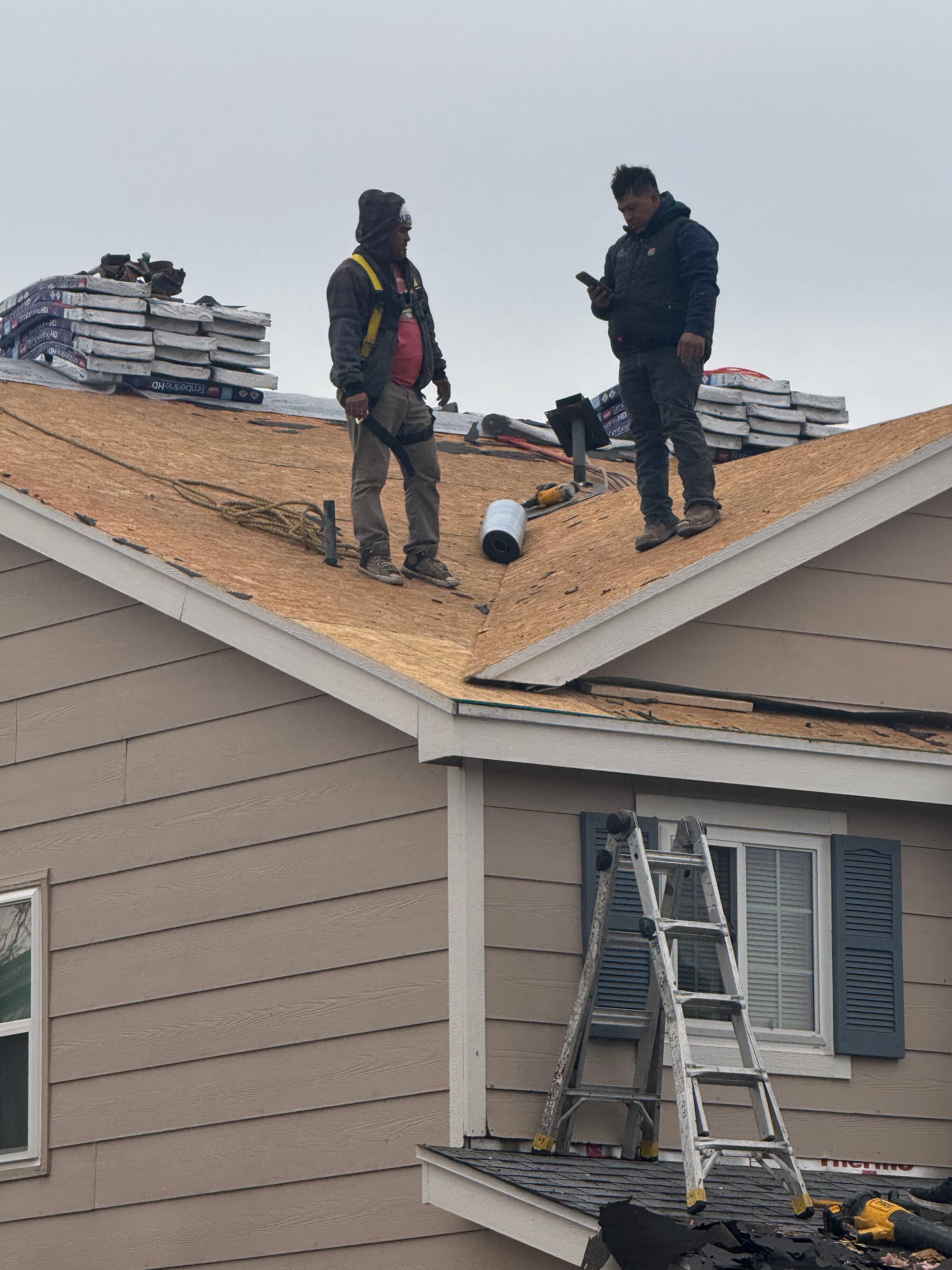 Gallery photos for Full Roof Replacement That Uncovered a Hidden Garage Leak: Image #4