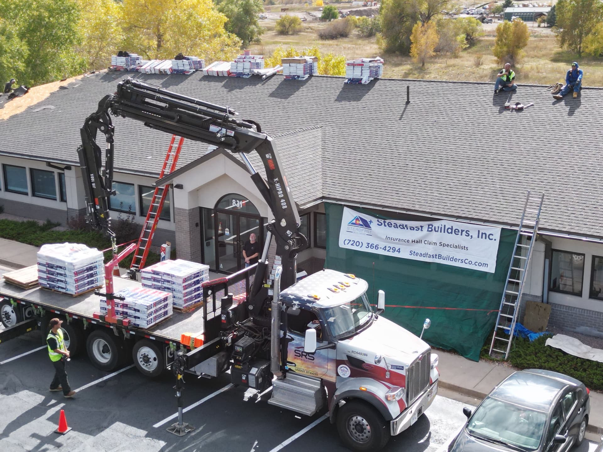 Gallery photos for 70-Square Commercial Roof Replacement Done in 2 Days: Image #1