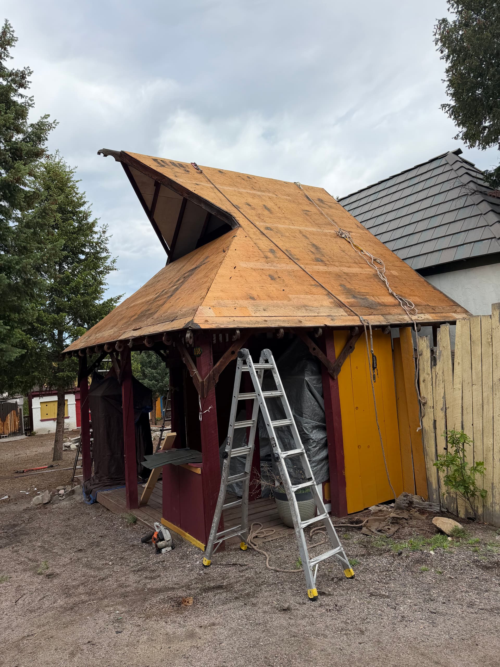 Gallery photos for Recycled Roof Tile Installation That Blends Character With Real Protection: Image #2