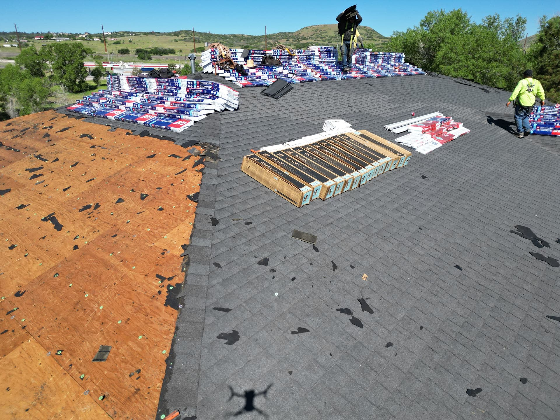 Gallery photos for Commercial Roof Replacement Done Right with GAF Timberline HDZ: Image #5