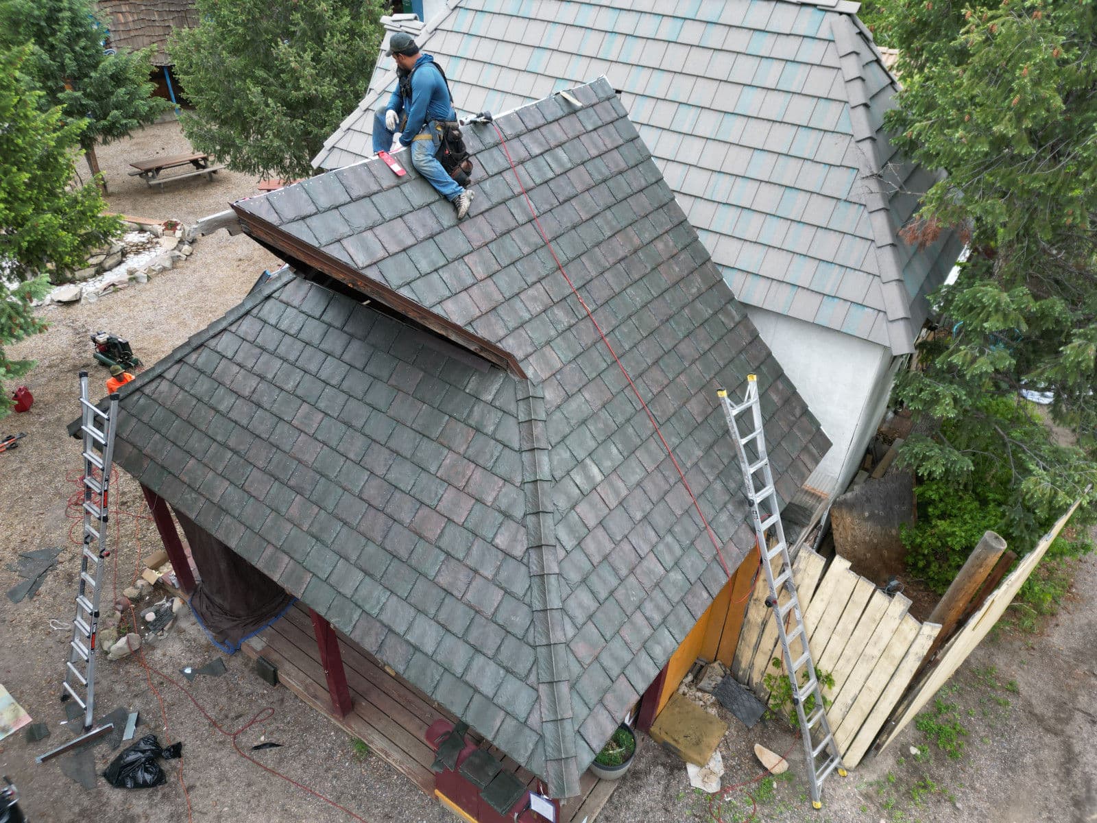 Recycled Roof Tile Installation That Blends Character With Real Protection image